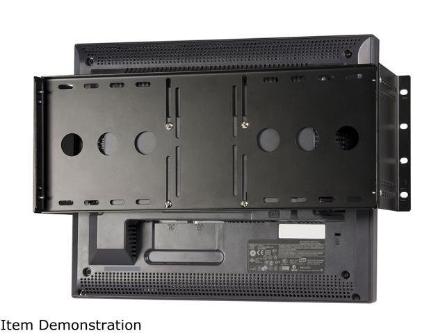 StarTech. com RKLCDBK 4U Universal VESA LCD Monitor Mounting Bracket for 19in Rack or Cabinet