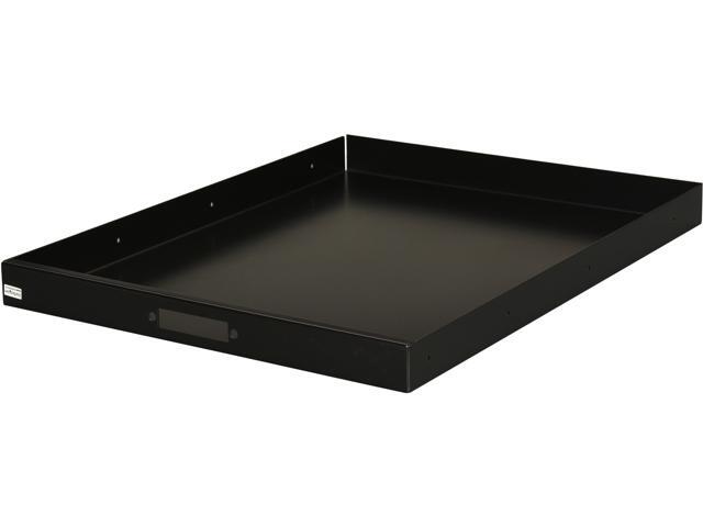 StarTech. com SLIDESHELFD 22in Black Deep Sliding Server Rack Cabinet Shelf