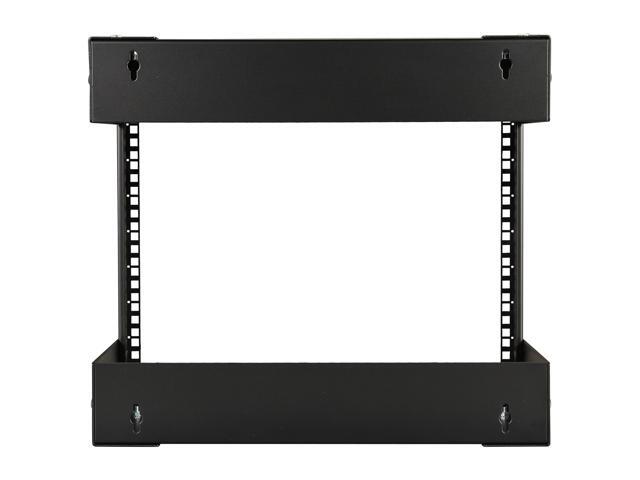 StarTech. com RK812WALLOA 8U Open Frame Wall Mount Equipment Rack - Adjustable Depth