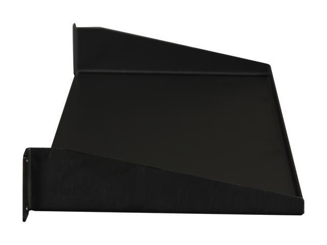 StarTech. com CABSHELF1U 1U 7 in Depth Universal Fixed Rack Mount Shelf - 33 lbs / 15 kg - 1U Rack Shelf - Server Cabinet Shelf - Fixed Rack Shelf