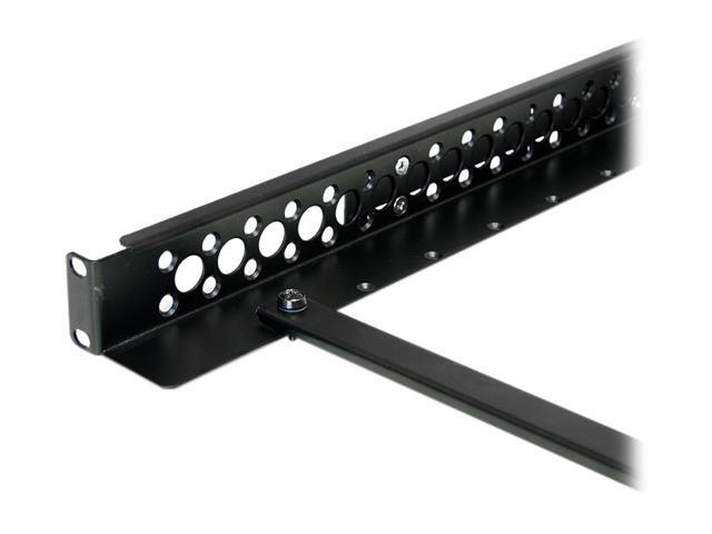 StarTech. com UNIRAILS1U 1U Fixed 19' Adjustable Depth Universal Server Rack Rails