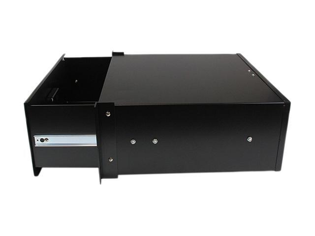 StarTech. com 4UDRAWER 4U Black Steel Storage Drawer for 19in Racks and Cabinets