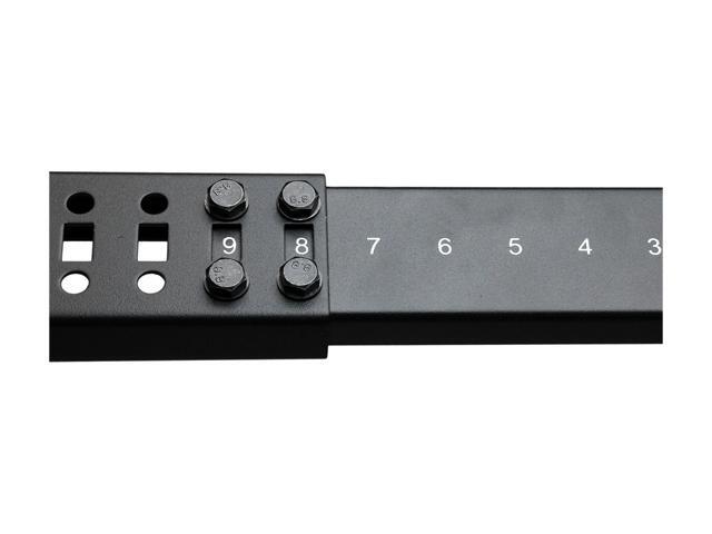 StarTech. com 4POSTRACK42 42U Adjustable Depth Open Frame 4 Post Server Rack Cabinet - Flat Pack w/ Casters, Levelers and Cable Management Hooks