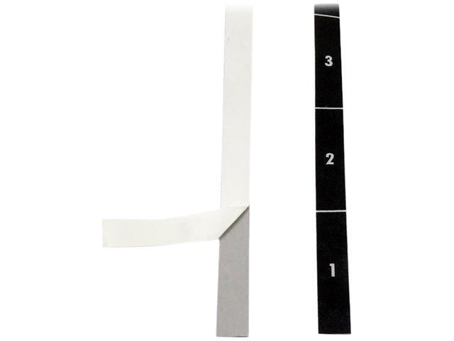 StarTech. com RKUNITAPE Rack Unit Labels - Server Rack Unit Alignment Strips - Up to 52U - 2-Pack