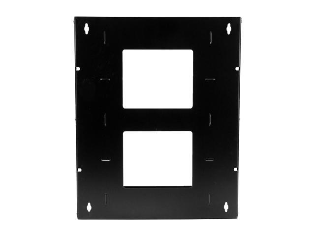 StarTech. com 8U Wall-Mount Server Rack with Built-in Shelf - Solid Steel - Adjustable Depth 12in to 18in