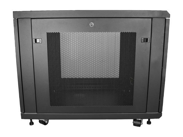 StarTech RK1233BKM StarTech. com Server Rack Cabinet - 12U - 31 in Deep Enclosure - Network Cabinet - Rack Enclosure Server Cabinet - Data Cabinet