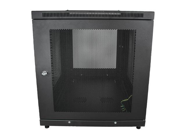 StarTech RK1233BKM StarTech. com Server Rack Cabinet - 12U - 31 in Deep Enclosure - Network Cabinet - Rack Enclosure Server Cabinet - Data Cabinet