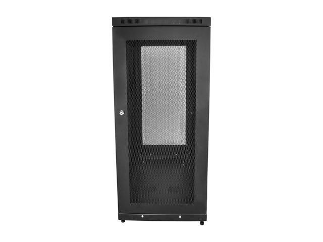 StarTech RK1833BKM StarTech. com Server Rack Cabinet - 18U - 31 in Deep Enclosure - Network Cabinet - Rack Enclosure Server Cabinet - Data Cabinet