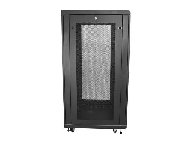 StarTech RK2433BKM StarTech. com Server Rack Cabinet - 24U - 31 in Deep Enclosure - Network Cabinet - Rack Enclosure Server Cabinet - Data Cabinet