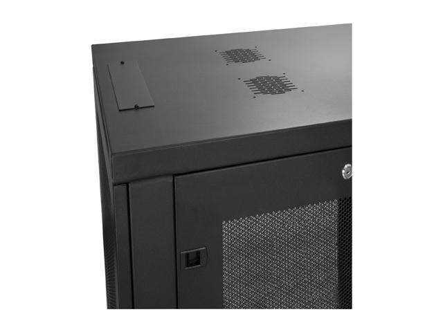 StarTech RK2433BKM StarTech. com Server Rack Cabinet - 24U - 31 in Deep Enclosure - Network Cabinet - Rack Enclosure Server Cabinet - Data Cabinet