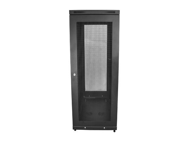 StarTech RK2433BKM StarTech. com Server Rack Cabinet - 24U - 31 in Deep Enclosure - Network Cabinet - Rack Enclosure Server Cabinet - Data Cabinet