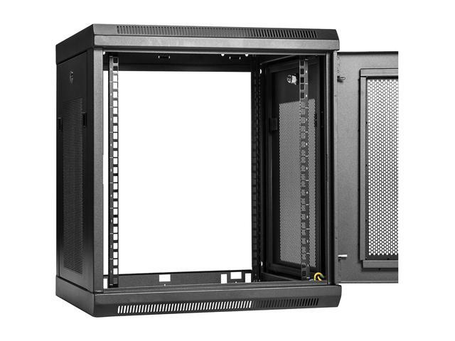 StarTech. com RK920WALM Wall Mount Server Rack Cabinet - 9U Rack - 20.8' Deep - Network Rack - Server Cabinet - Wall Mount Rack