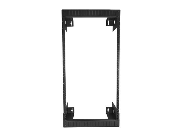 StarTech RK15WALLO Wall Mount Server Rack - 15U Rack - 12 in Deep - Open Frame - Network Rack - Wall Mount Rack - Equipment Rack - 2 Post Rack