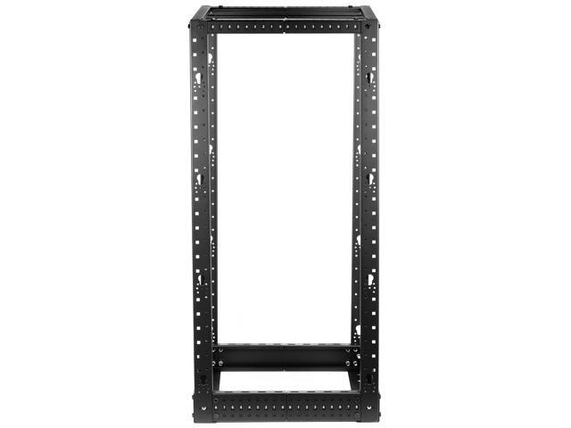 Rosewill 25U Open Frame Server Rack, 4-Post Network Server Rack, Adjustable Depth Frame Rack, Heavy Load Rack for Computer/Data/AV/IT...