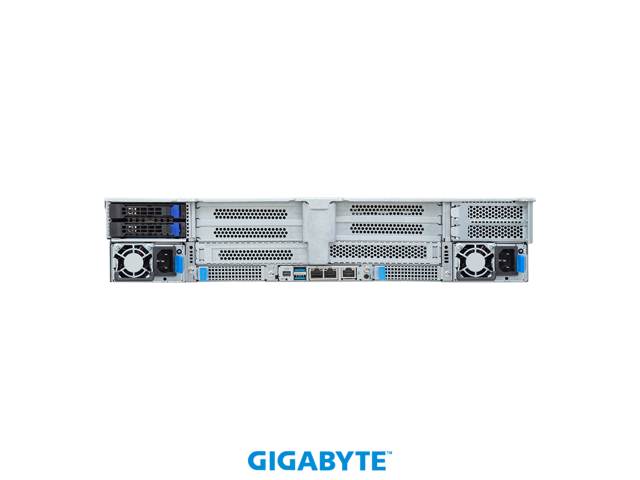 GIGABYTE R283-S91-AAE1 Rack Server - 5th/4th Gen Intel Xeon Scalable - 2U DP 12+2-Bay Gen4 NVMe/SATA/SAS
