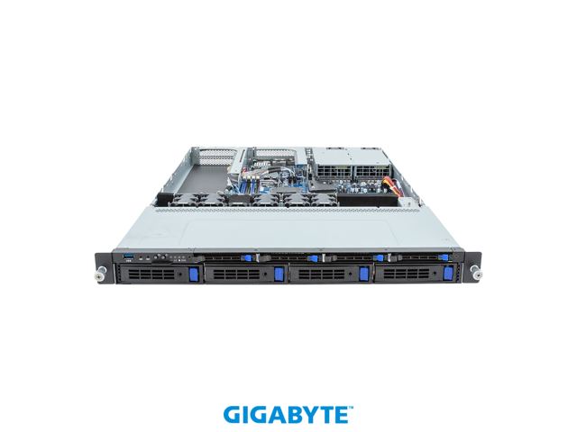 Open Box - Gigabyte Rack Server - AMD Ryzen 7000 - 1U UP 8-Bay SATA