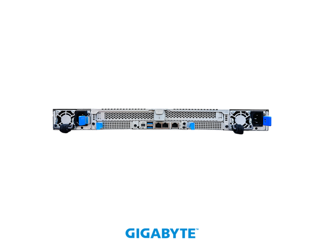 GIGABYTE R183-S92-AAV1 Rack Server - 5th/4th Gen Intel Xeon Scalable - 1U DP 12-Bay Gen4 NVMe/SATA/SAS (12 x NVMe) Titanium