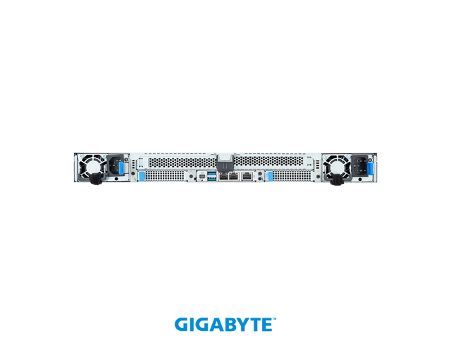 GIGABYTE R183-S95-AAV1 Rack Server - 5th/4th Gen Intel Xeon Scalable - 1U DP 4-Bay Gen5 NVMe/SATA/SAS-4 Titanium