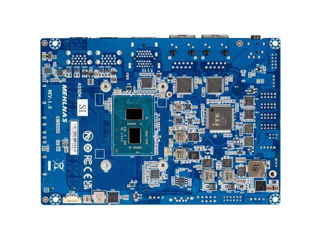 GIGAIPC QBiP-6412A 3.5' SubCompact Embedded Motherboard with Intel Celeron J6412 Processor, Dual Channel DDR4 memory, 4 x COM, 1 x SATA 6Gb/s, 4 x...