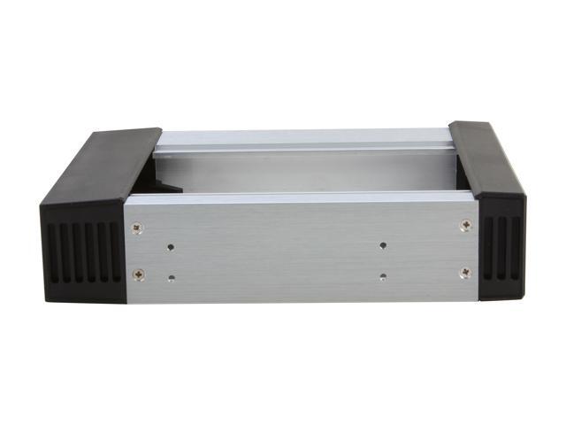 iStarUSA BPN-DE110SS-SILVER Trayless 5.25' to 3.5' SATA SAS 6 Gbps HDD Hot-swap Rack