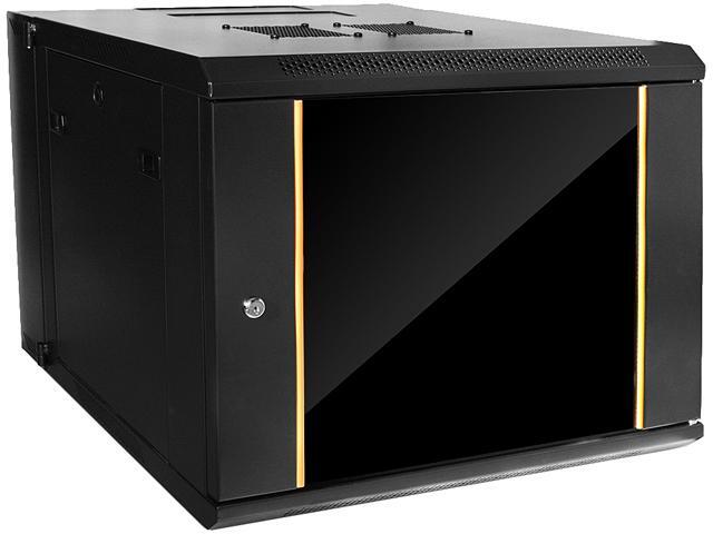 iStarUSA WMZ955-P1U 9U 550mm Depth Swing-out Wallmount Server Cabinet with 1U Cover Plate