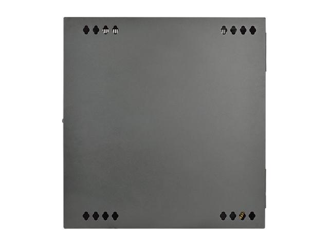Tripp Lite 10U Wall-Mount Rack Enclosure Cabinet, Hinged Back, Low-Profile Switch-Depth (SRW10US)