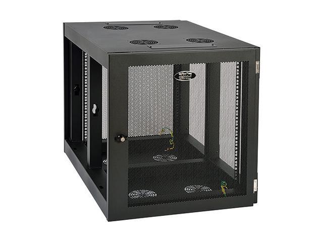 Tripp Lite 12U Wall-Mount Rack Enclosure Cabinet, Heavy-Duty Side-Mount, Server-Depth (SRW12UHD)