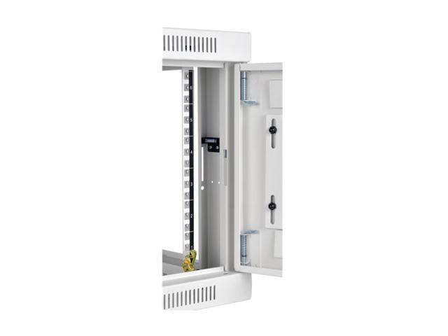 Tripp Lite SRW6UWG 6U SmartRack 6U Low-Profile Switch-Depth Wall-Mount Rack Enclosure Cabinet with Clear Acrylic Window