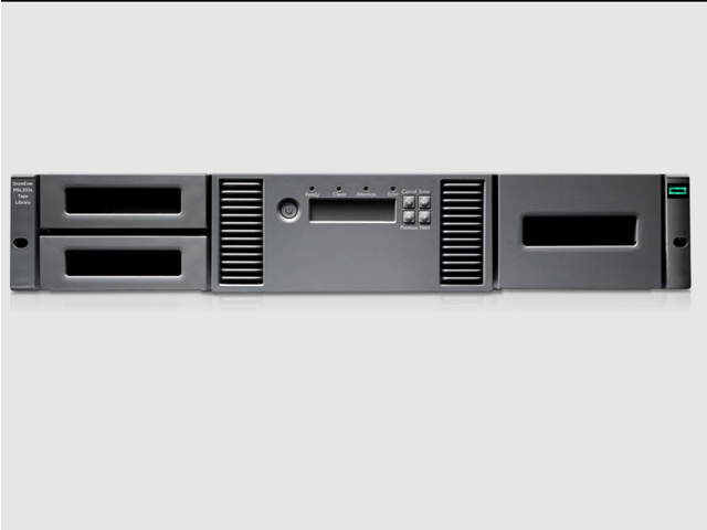 HPE MSL2024 Tape Library 1x MSL LTO-8 SAS Drive 15x LTO-8 30TB Data Cartridges - 1 x Drive/24 x Slot - LTO-8 - 30 TB (Native) - SAS - Encryption -...