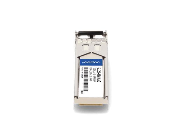 AddOn Cisco GLC-SX-MMD Compatible 1000Base-SX SFP Transceiver (MMF, 850nm, 550m, LC, DOM, 0 to 70C), TAA Compliant