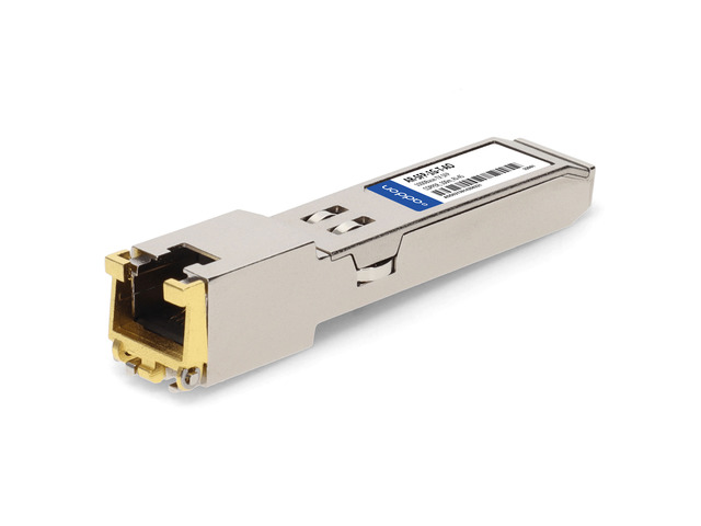 Arista Networks SFP-1G-T Compatible TAA 10/100/1000Base-TX SFP Transceiver (Copper, 100m, RJ-45)