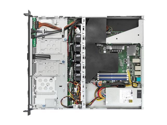Asrock Rack 1U4LW-X570/2L2T 1U Rackmount Server Barebone AMD AM4 Ryzen PGA1331 X570 4x3.5 HDD 400W PSU Dual 10G