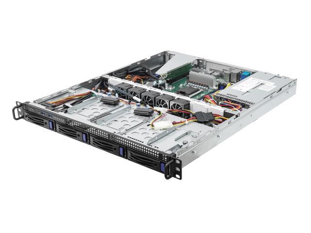 ASRock Rack Server Barebone 1U4LW-C262/2L2T RPSU 4x 3.5' Hot Swappable SATA 1+1, 80-PLUS Platinum, 450W RPSU Single Socket V1 (LGA 1700) Intel Xeon.