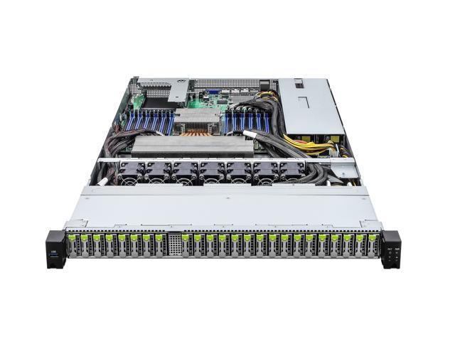 ASRock Rack Server Barebone 1U24E1S-GENOA/2L2T 24 Hot-swap E1.S Single Socket SP5 (LGA 6096), supports AMD EPYC 9004 (with AMD 3D V-Cache...