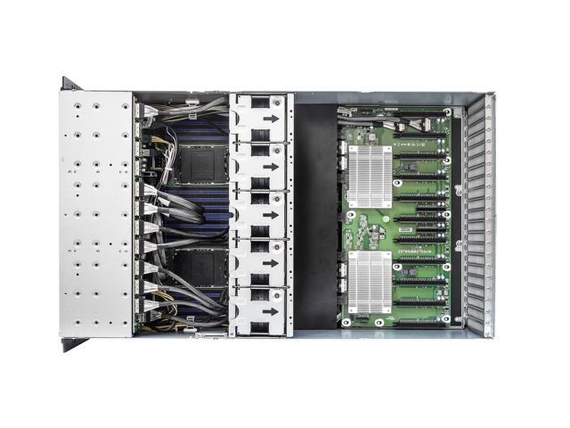 ASRock Rack Server GPU Barebone 4U10G-EGS2 Dual Socket E (LGA 4677), 5th and 4th Gen Intel Xeon Scalable Processors 10 GPU