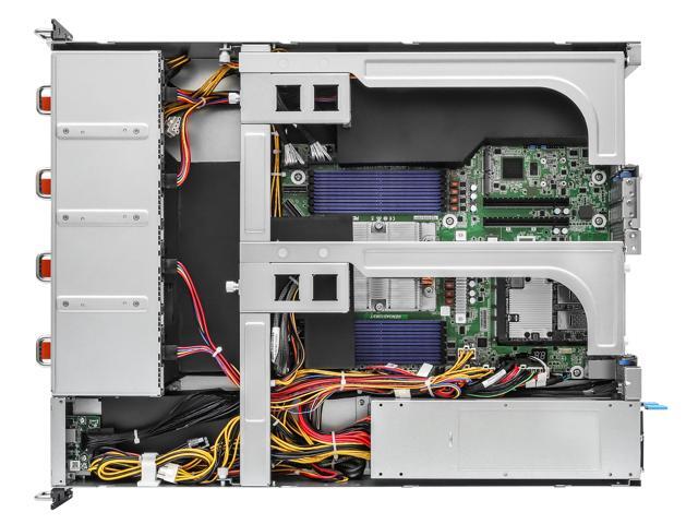 ASRock Rack Server GPU Barebone 2U2G-GENOA Single Socket SP5 (LGA 6096), AMD EPYC 9005*/9004 2GPU