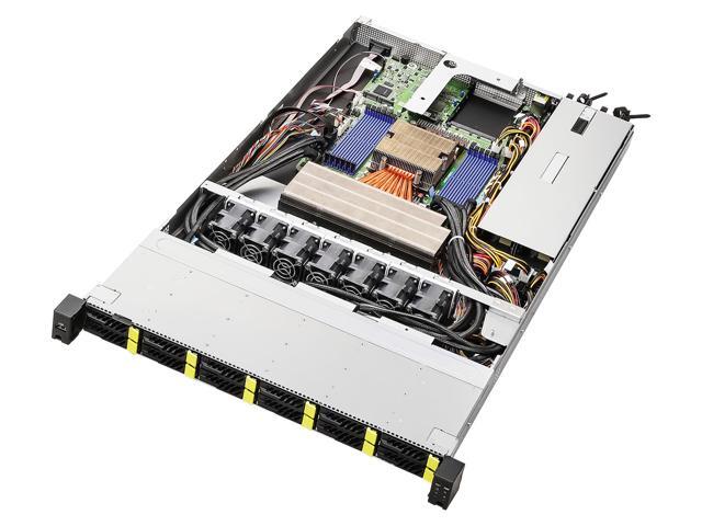 ASRock Rack Server Barebone - Single Socket SP5 (LGA 6096P) - supports AMD EPYC 9005/9004 and 97x4 series processors - 1U - 1U12E-TURIN/EVAC