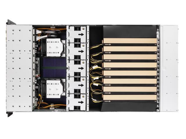 ASRock Rack Server Barebone 4U8G-TURIN2/RF Dual Socket SP5 (LGA 6096), supports AMD EPYCâ„¢ 9005/9004 4U 8GPU