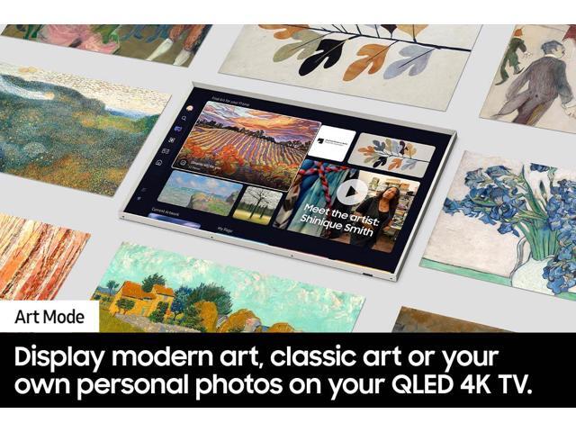 Samsung - 65” Class LS03D The Frame Series QLED 4K with Anti-Reflection and Slim Fit Wall Mount Included (2024) - image 6