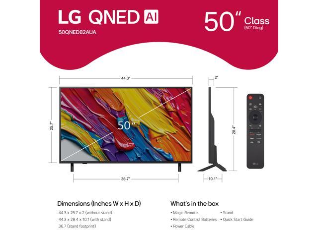 LG - 50" Class 82A Series QNED AI 4K UHD Smart webOS TV (2025) - image 9
