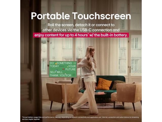 LG - StanbyME 2 - 27” Class LED QHD Smart webOS Portable and Detachable Touch Screen with Full Swivel Rotation (2025) - image 6
