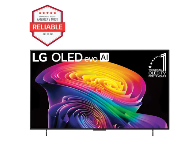 LG 42-Inch Class OLED evo AI 4K C6 Series Smart TV w/ Dolby Atmos, Dolby Vision, HDR10, Super Upscaling, Filmmaker Mode (OLED42C6PUA, 2026)