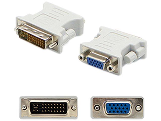 Addon Dvi-I Male To Vga Female White Adapter