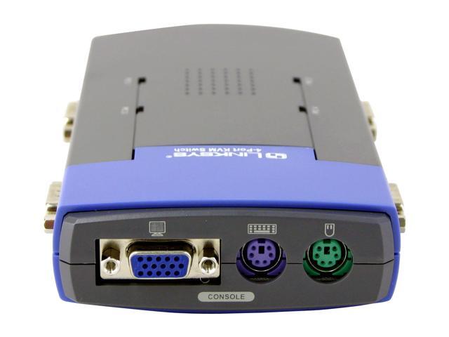 LINKSYS ProConnect PS2KVM4 4-Port KVM Switch
