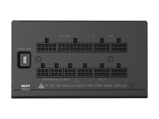 NZXT E850 - 850-Watt ATX Gaming Power Supply (PSU) - Fully Modular Design - 80 Plus Gold Certified - Silent Operation - Digital Voltage and...