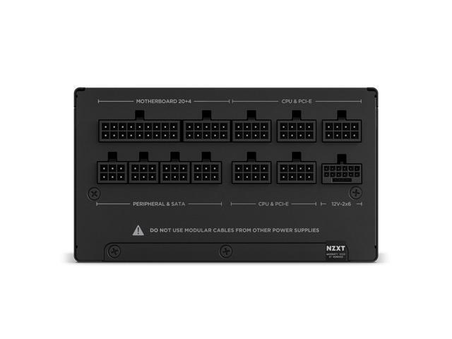 NZXT - C 1000W ATX 3.1 80 Plus Gold Fully Modular Power Supply - Black - image 6