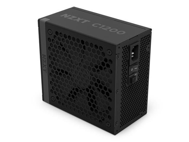 NZXT - C 1200W ATX 3.1 80 Plus Gold Fully Modular Power Supply - Black - image 4