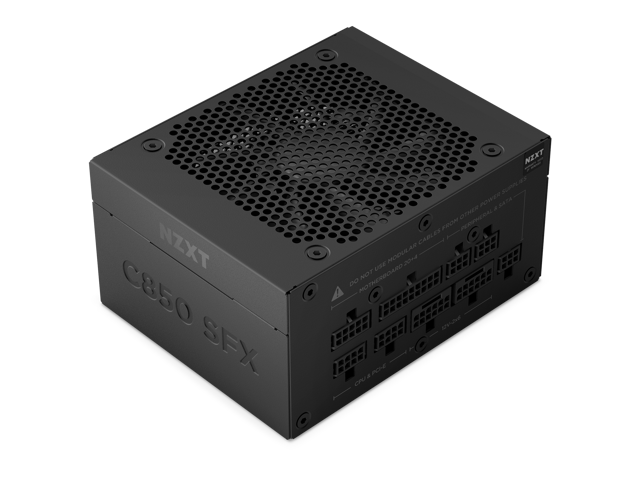 NZXT C850 SFX Gold - 850W SFX ATX 3.1 - 80 Plus Gold, Cybenetics Platinum - Fully Modular