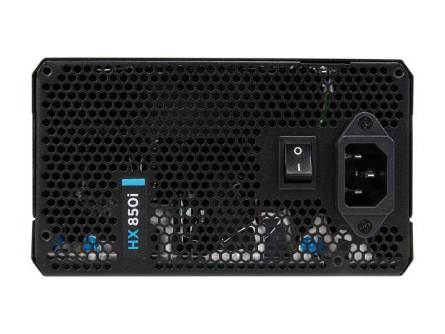 CORSAIR HXi Series HX850i 850W 80 PLUS PLATINUM Haswell Ready Full Modular ATX12V & EPS12V SLI and Crossfire Ready Power Supply with C-Link...
