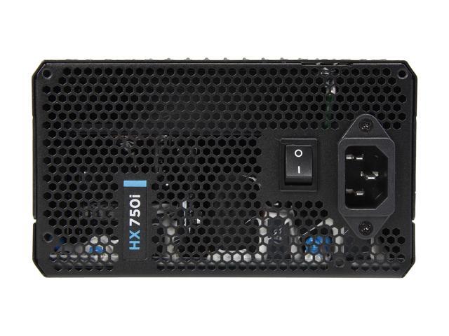 CORSAIR HXi Series HX750i 750W 80 PLUS PLATINUM Haswell Ready Full Modular ATX12V & EPS12V SLI and Crossfire Ready Power Supply with C-Link...